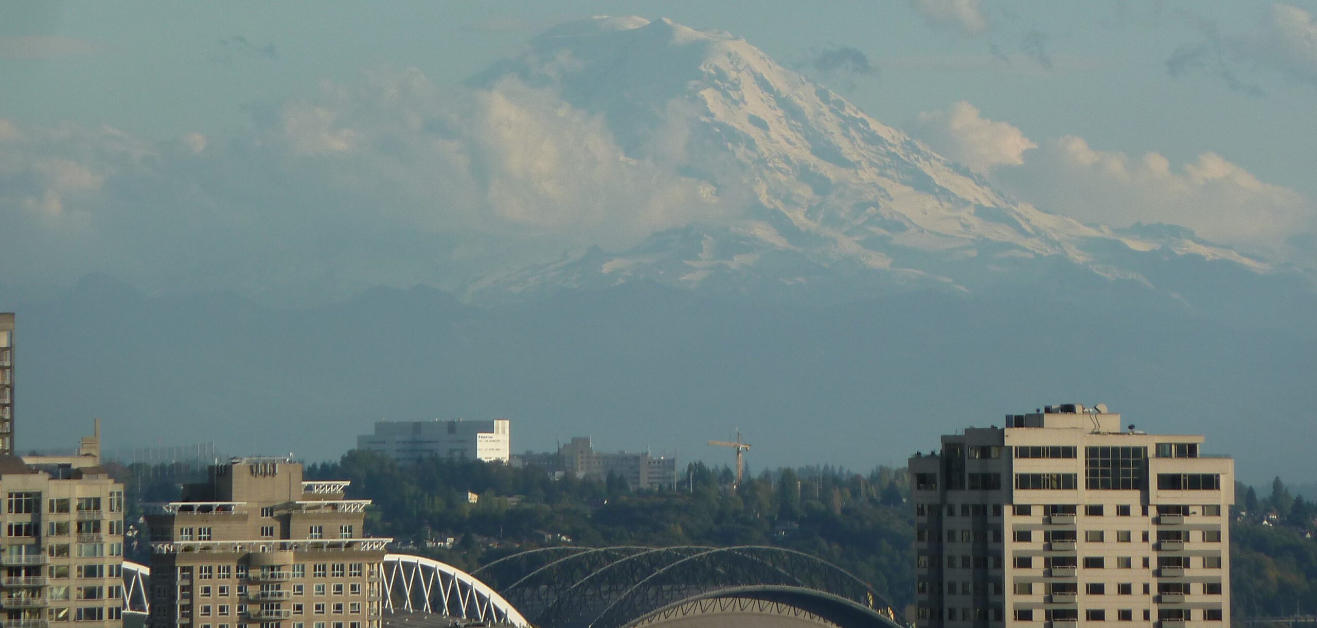 Mt. Rainier over Seattle Washington Britney Lyn Hamm